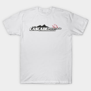 Cascade Motorcycle Safety Logo Chest Tee T-Shirt